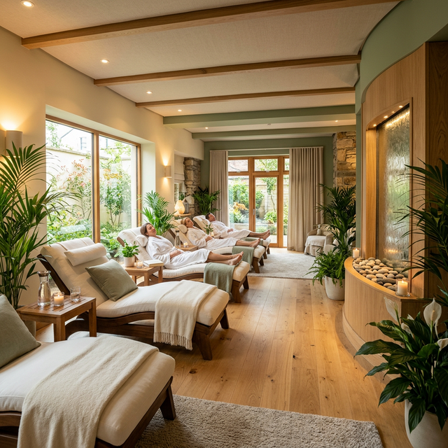 Serenity Spa relaxation lounge